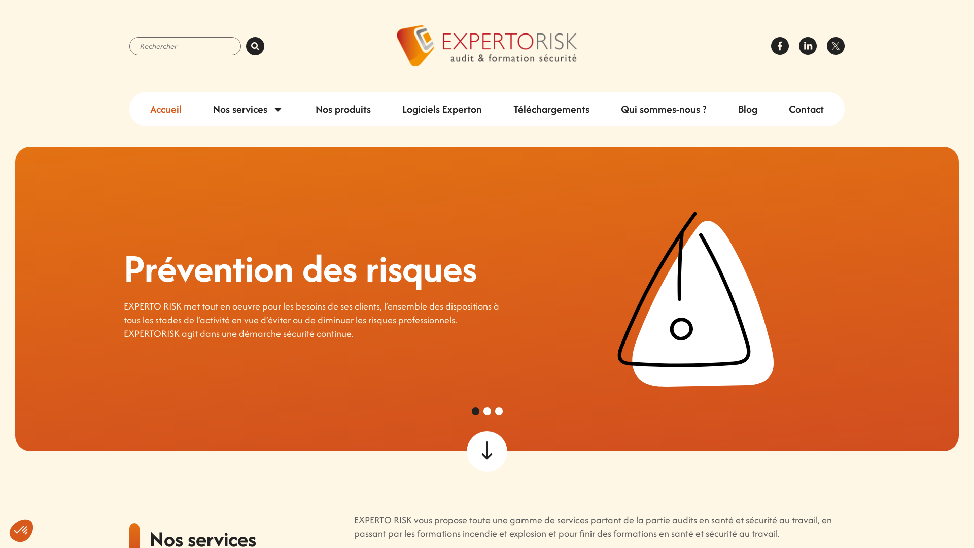 Capture d'écran de Expertorisk