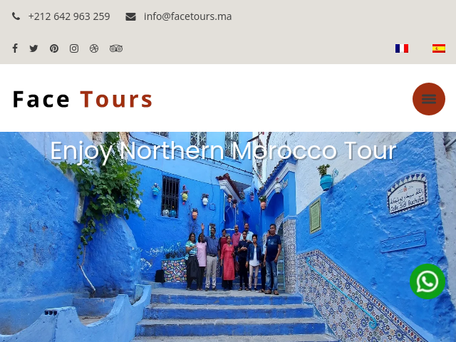 Capture d'écran de Luxury Morocco Private Tours