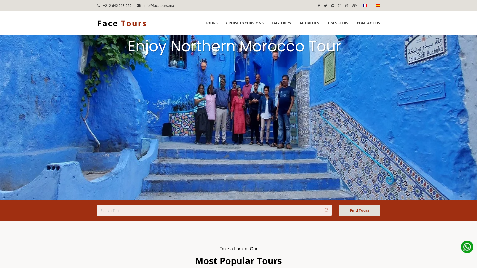 Capture d'écran de Luxury Morocco Private Tours
