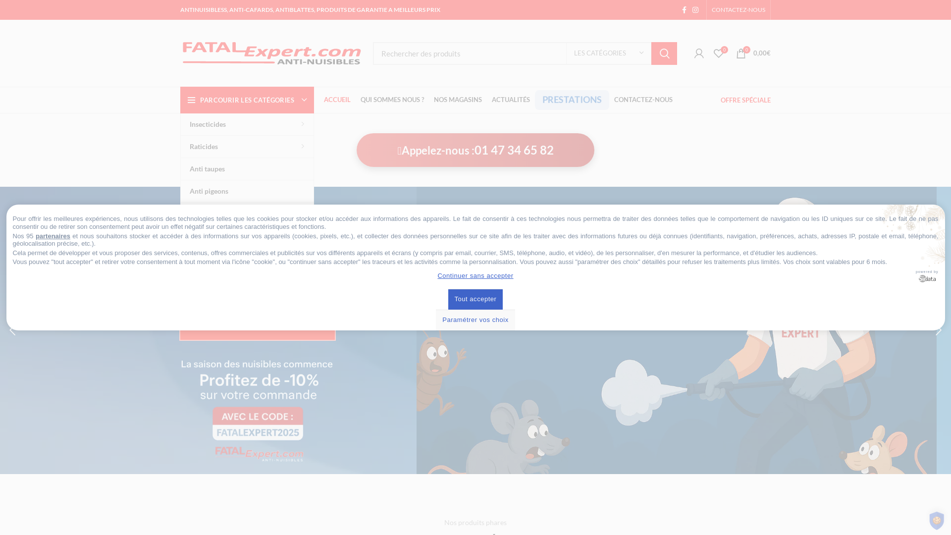 Capture d'écran de Fatalexpert anti-nuisibles