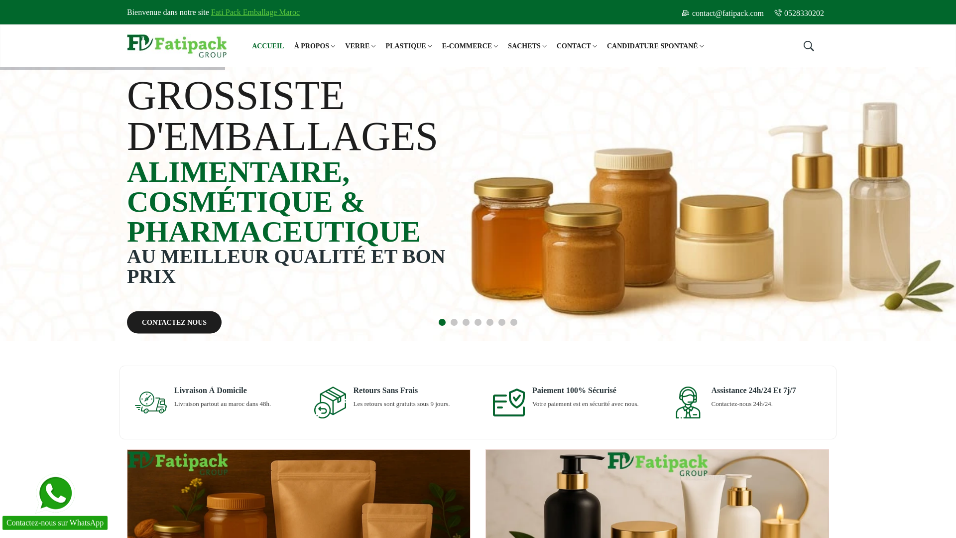 Fatipack Group Fournisseur d'emballage et packging Maroc