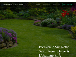 Entreprise des espaces verts 