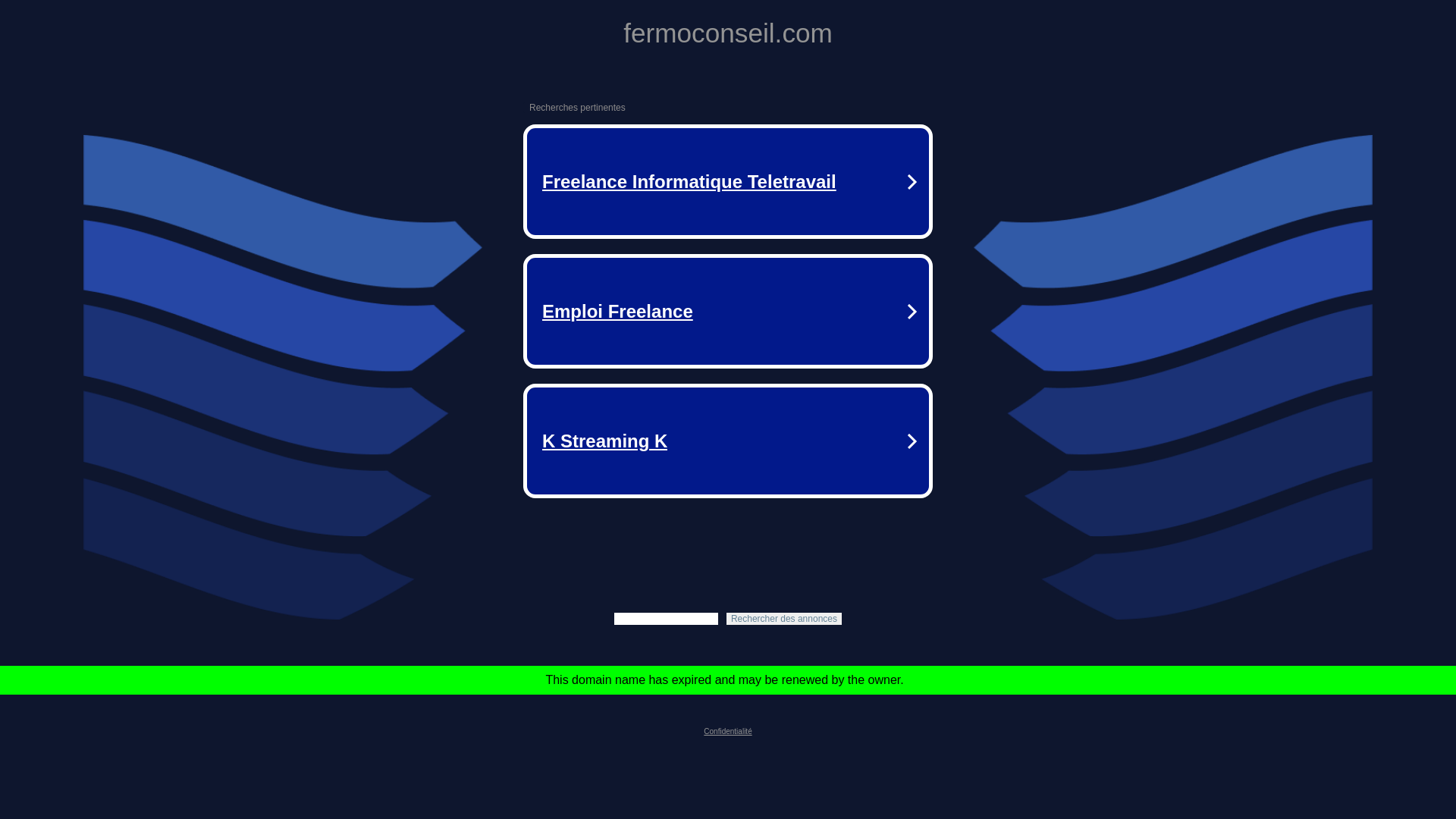Capture d'écran de FERMOCONSEIL DEPANNAGE  ET MOTORISATION VOLET ROULANT porte de garage et portail