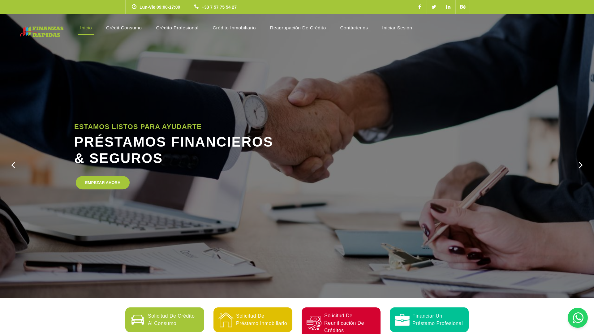 Capture d'écran de Crédito Rápido y Seguro Finanzas Rpaidas