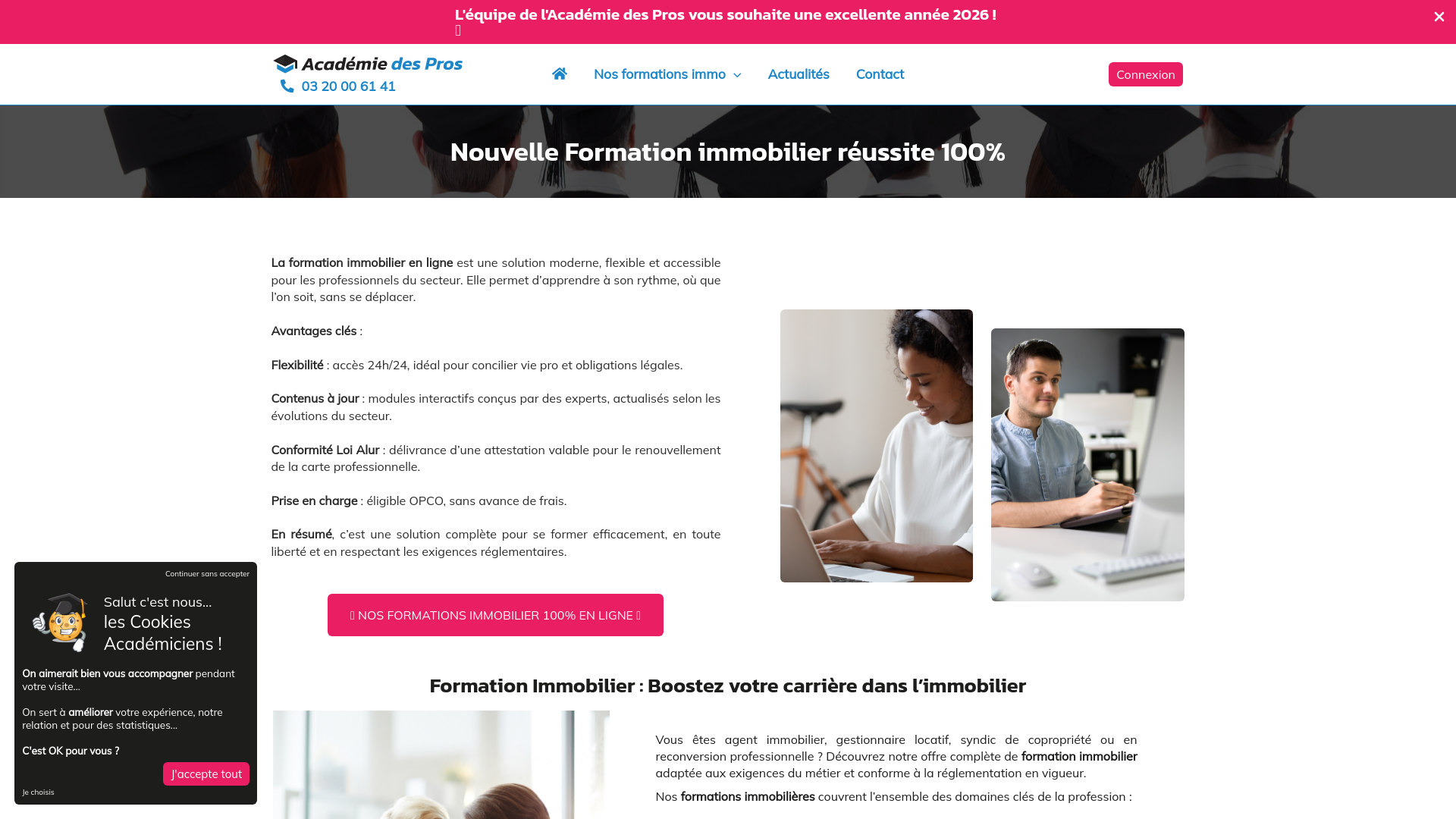 Formation immobilier