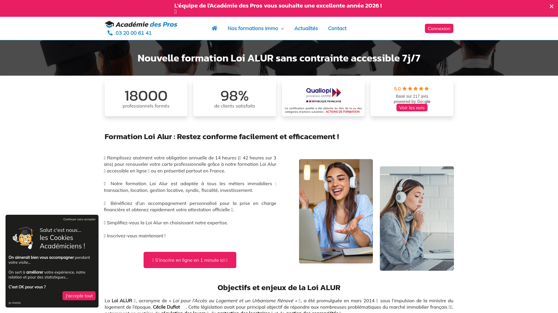 Formation immobilier Loi Alur