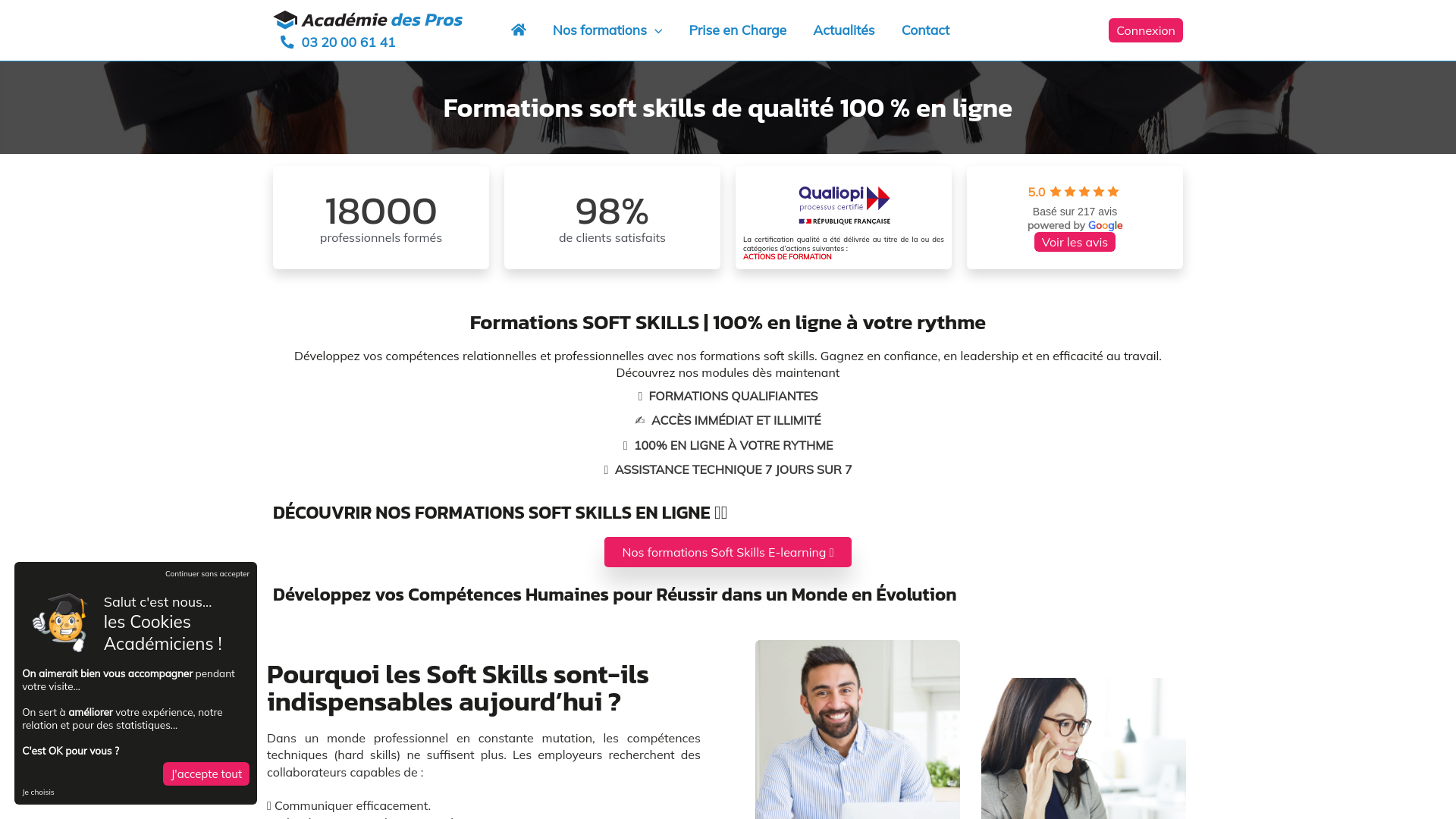 Formations soft skills de qualité 100 % en ligne