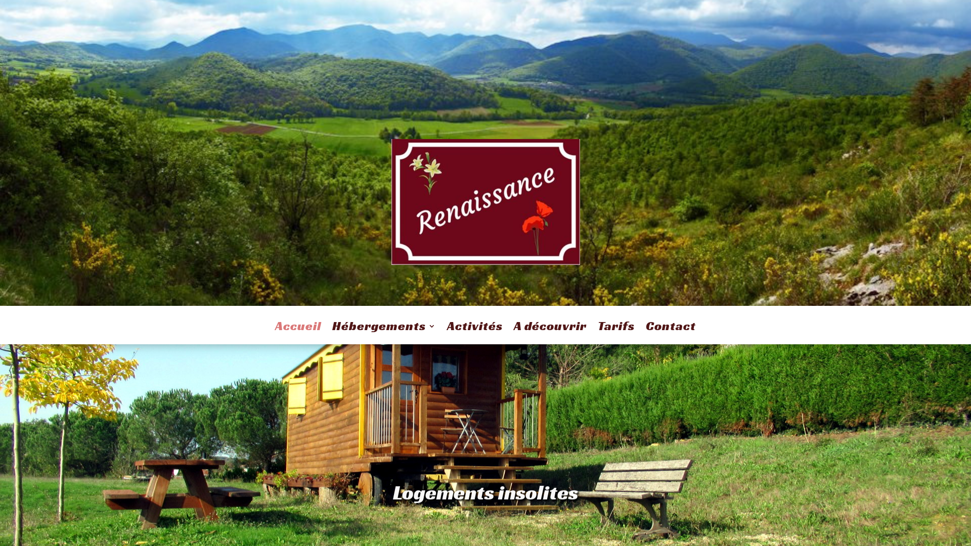 Capture d'écran de Gite renaissance cardeilhac