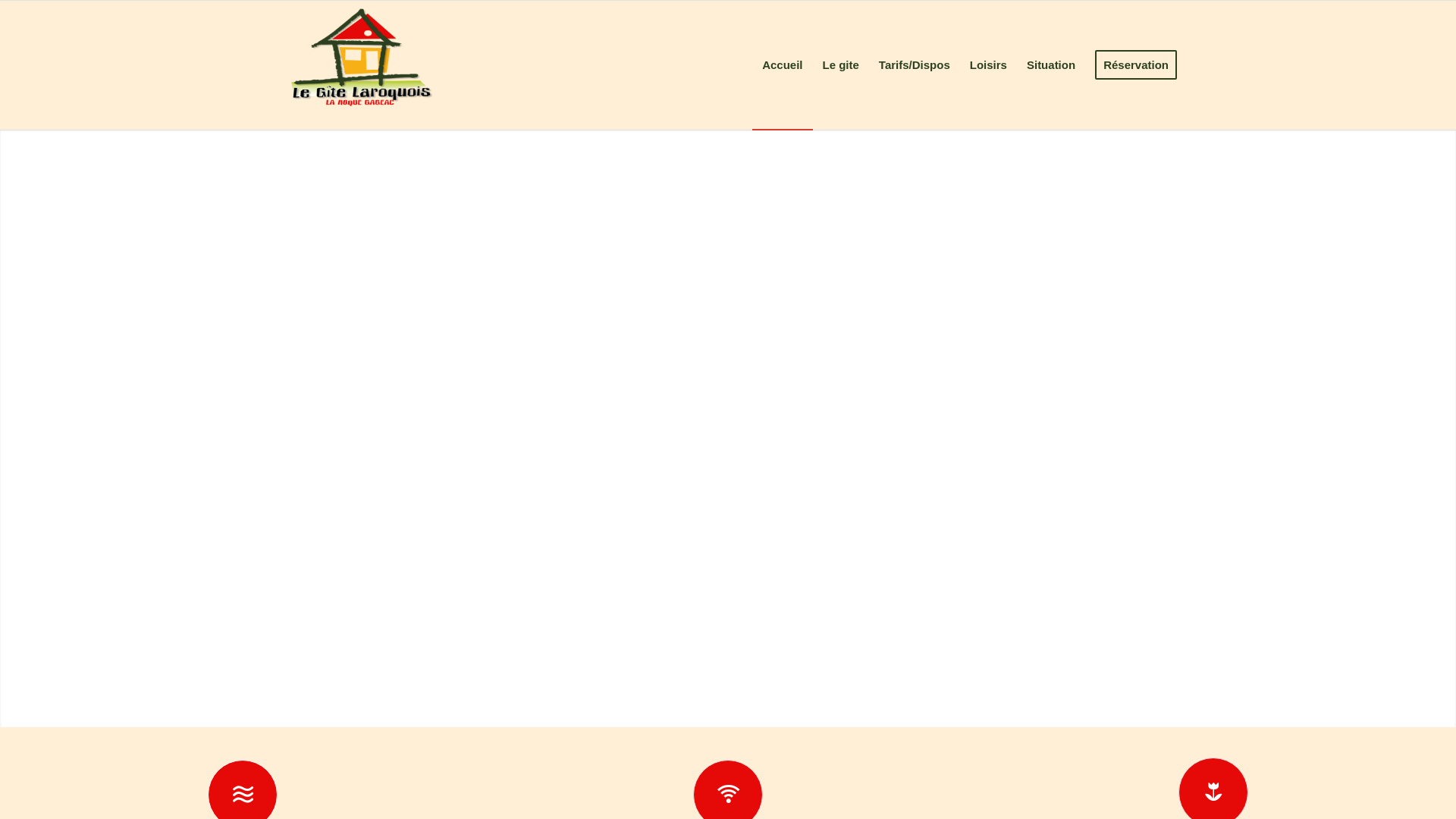 Capture d'écran de Location gite perigord - gite de charme la roque gageac