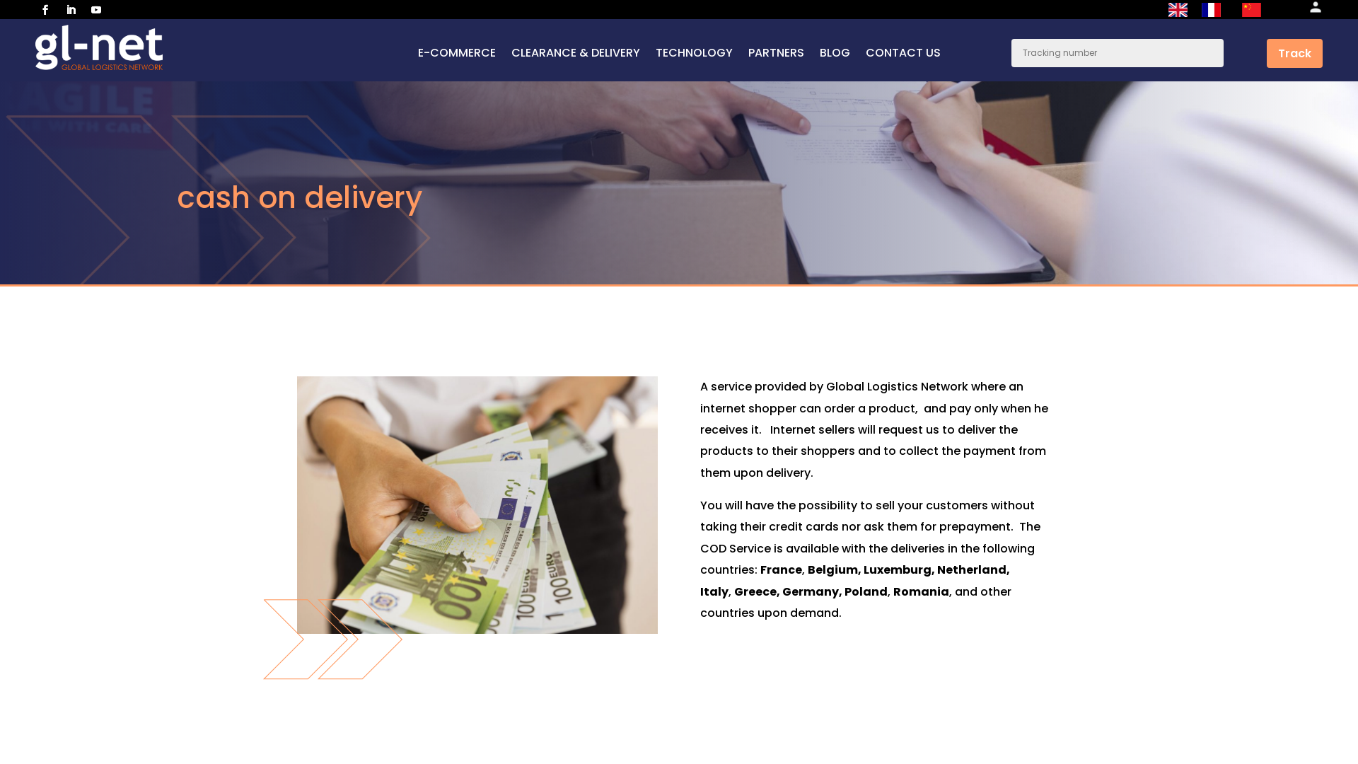 Capture d'écran de Global Logistics Network