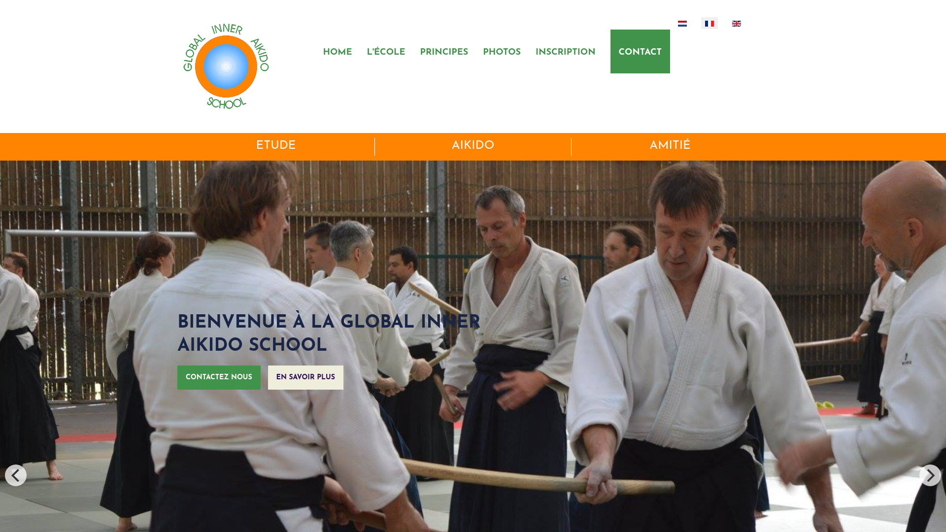 Capture d'écran de Global Inner Aikido School