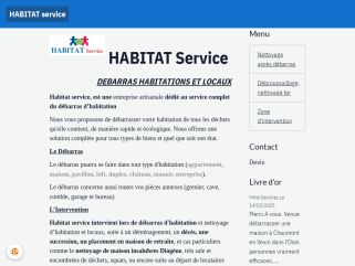 HABITAT SERVICE.
Service de debarras maison