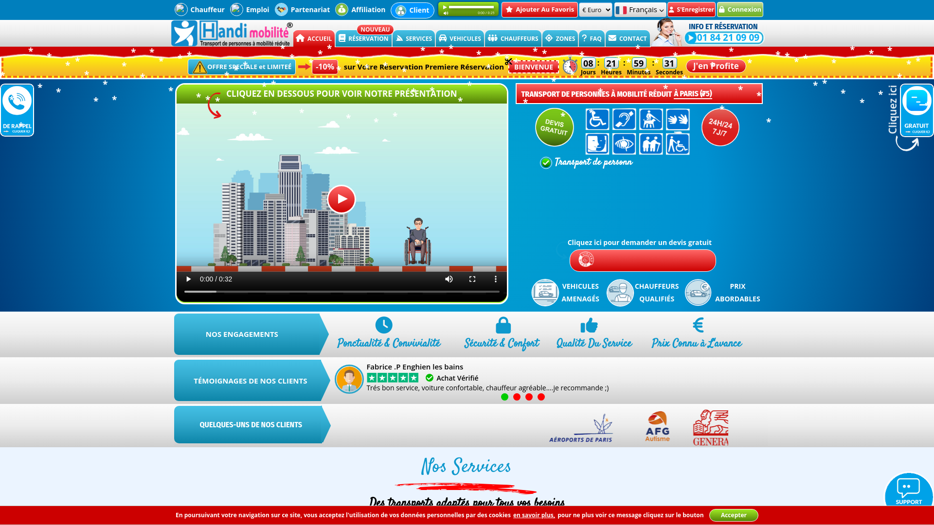 Transport Handicapé et Personnes Âgées