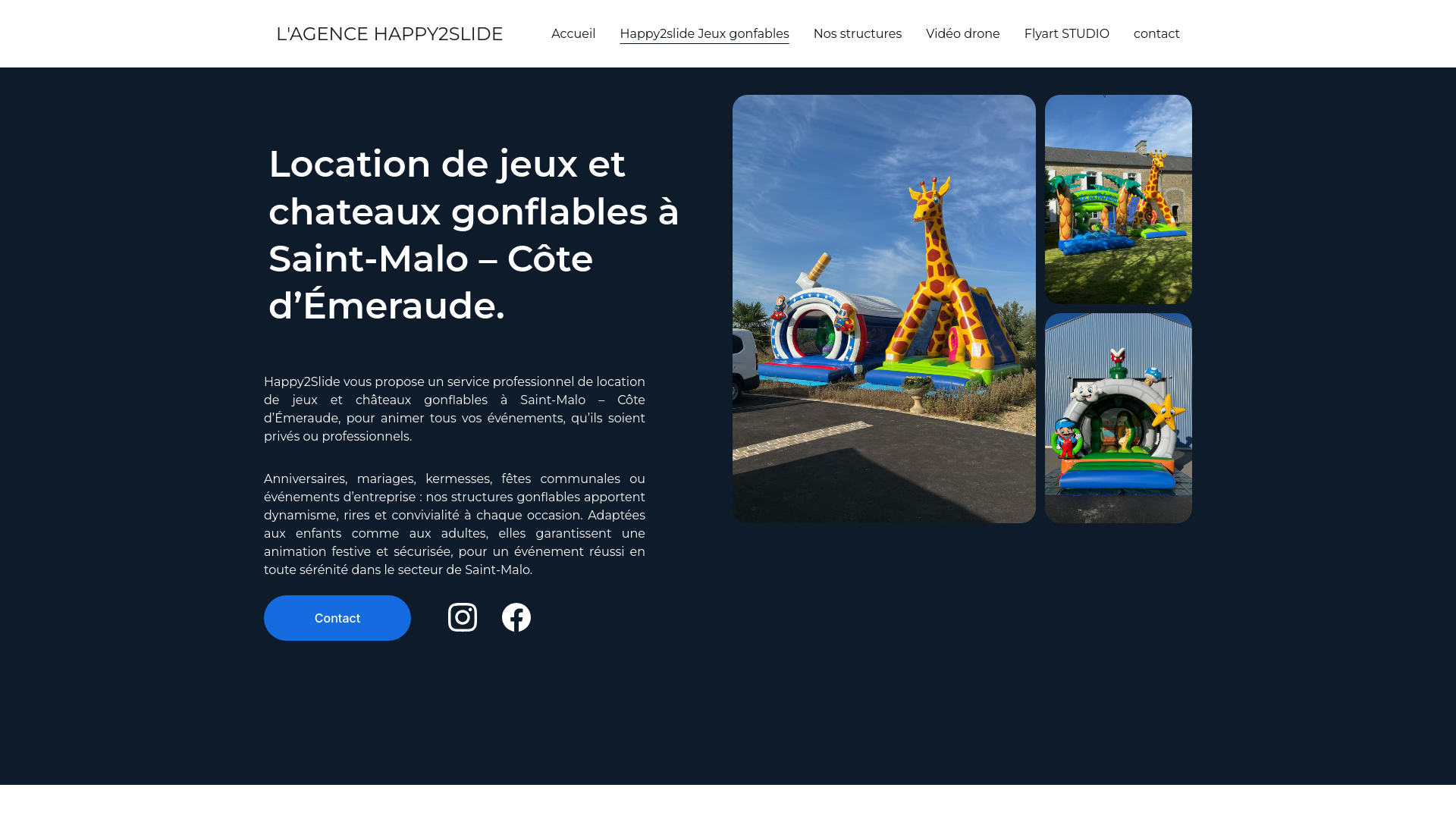 Location jeux gonflables Saint-Malo en Ille-et-Vilaine