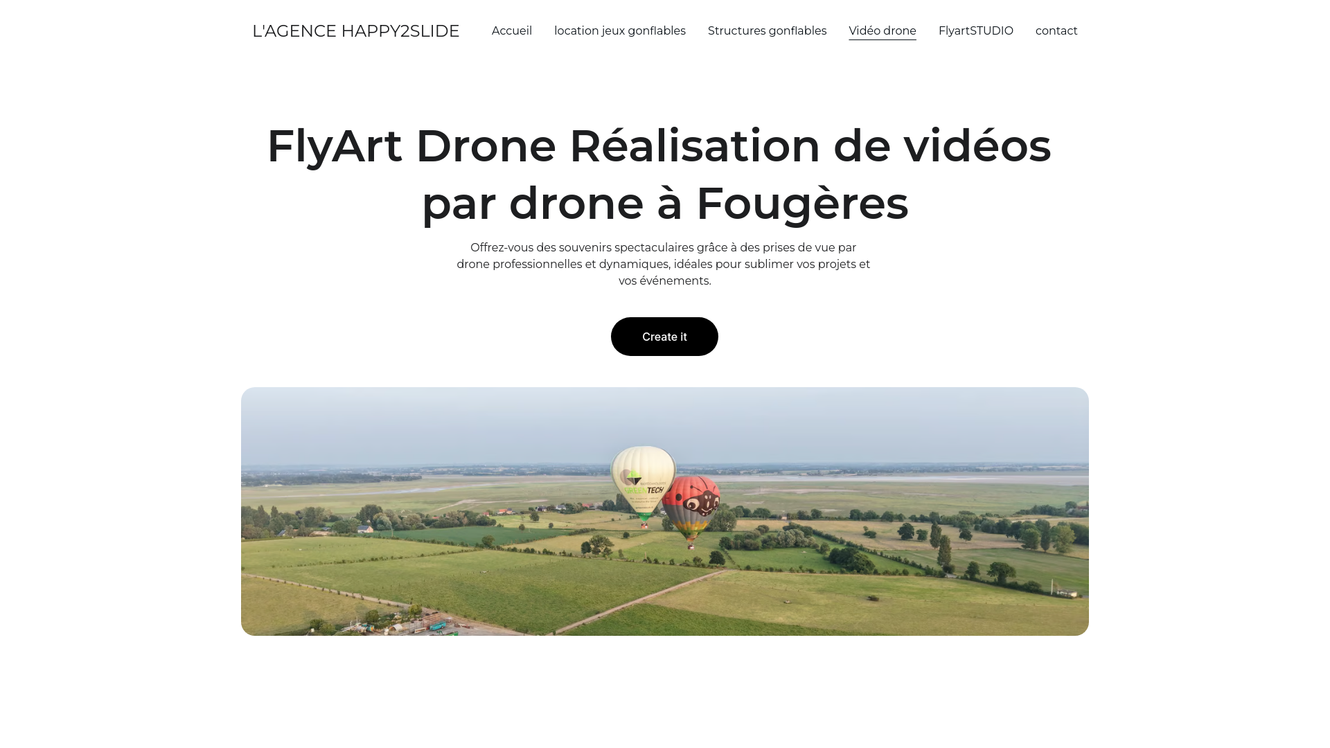 Drone Réalisation de vidéo drone à Fougères