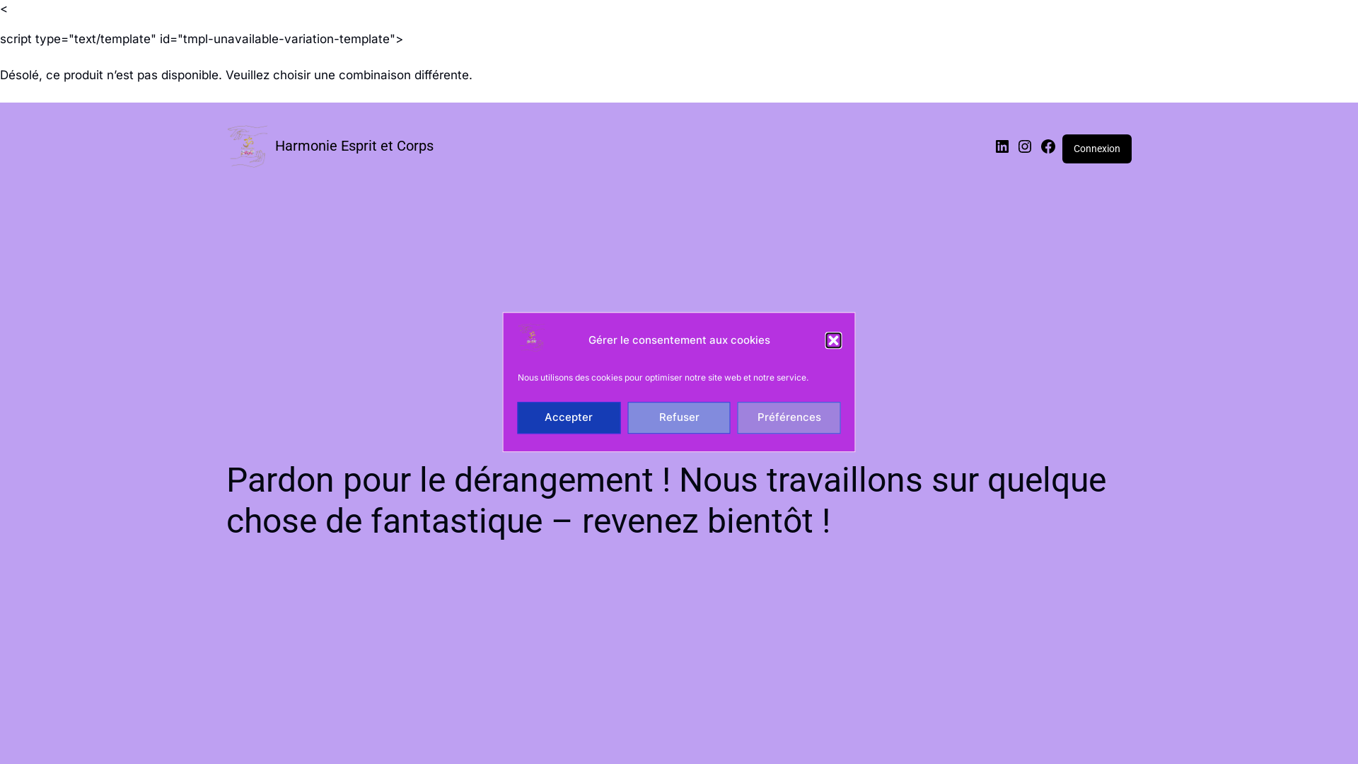Capture d'écran de Accompagnement holistique