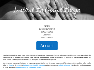 Institut Le Grand Large, Institut d'épilations, de massage pour Hommes et femmes à Rennes.