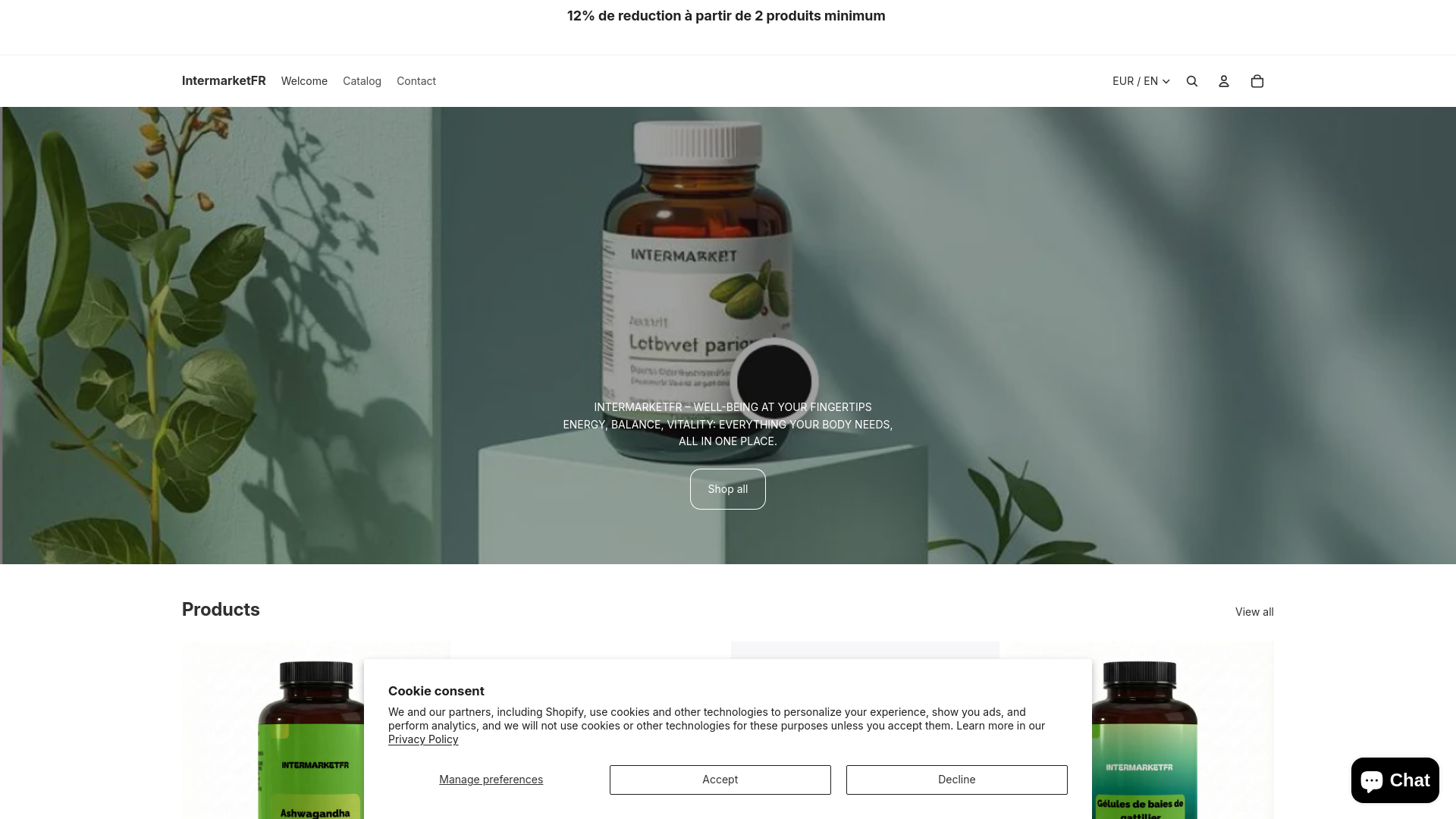 IntermarketFR – Compléments alimentaires (Whey, Créatine, Vitamines) au meilleur prix