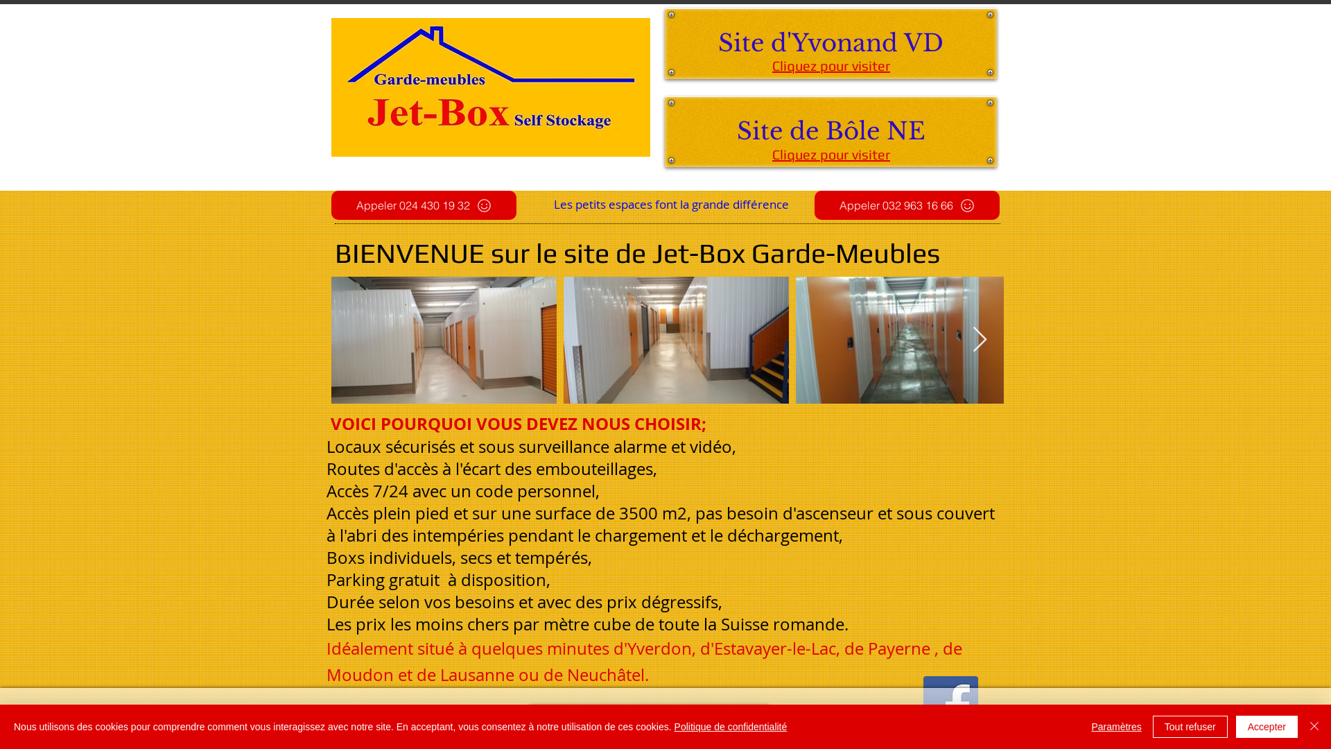 Capture d'écran de Jet-box Garde-meubles