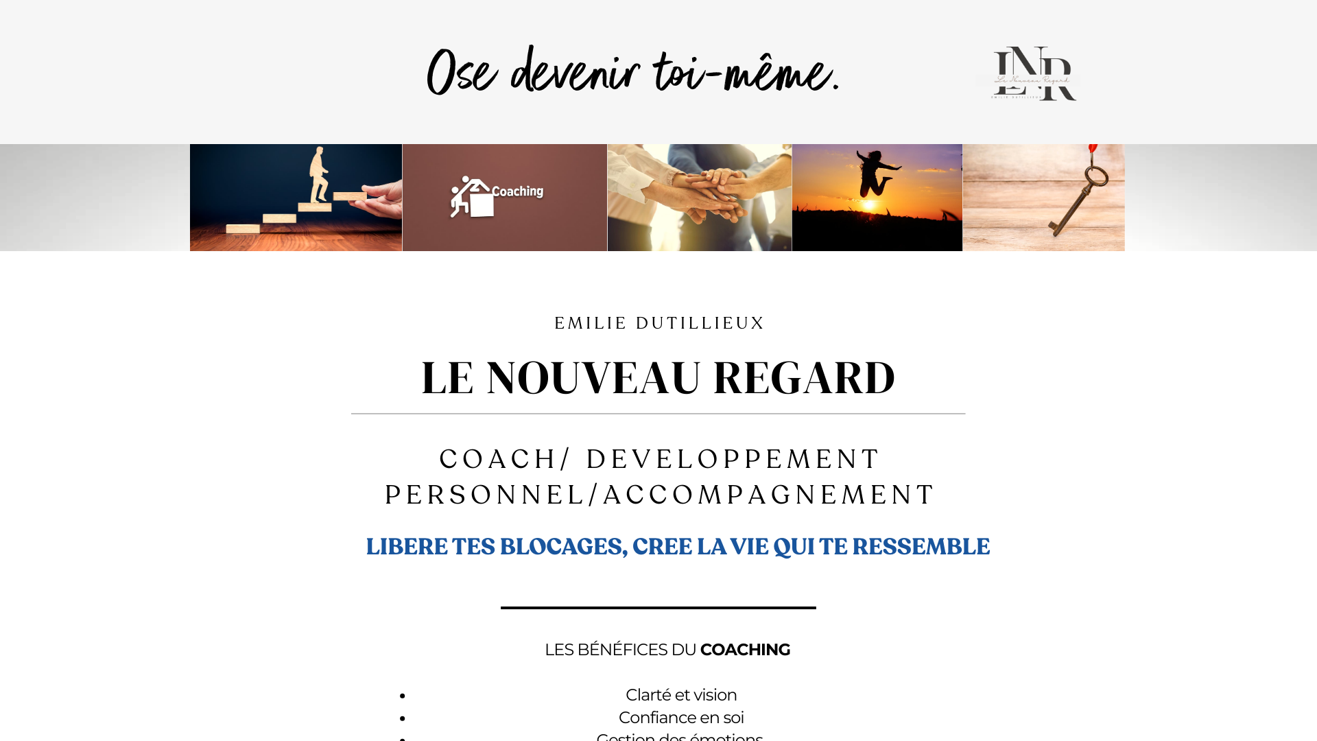 Capture d'écran de Coaching developpement personnel