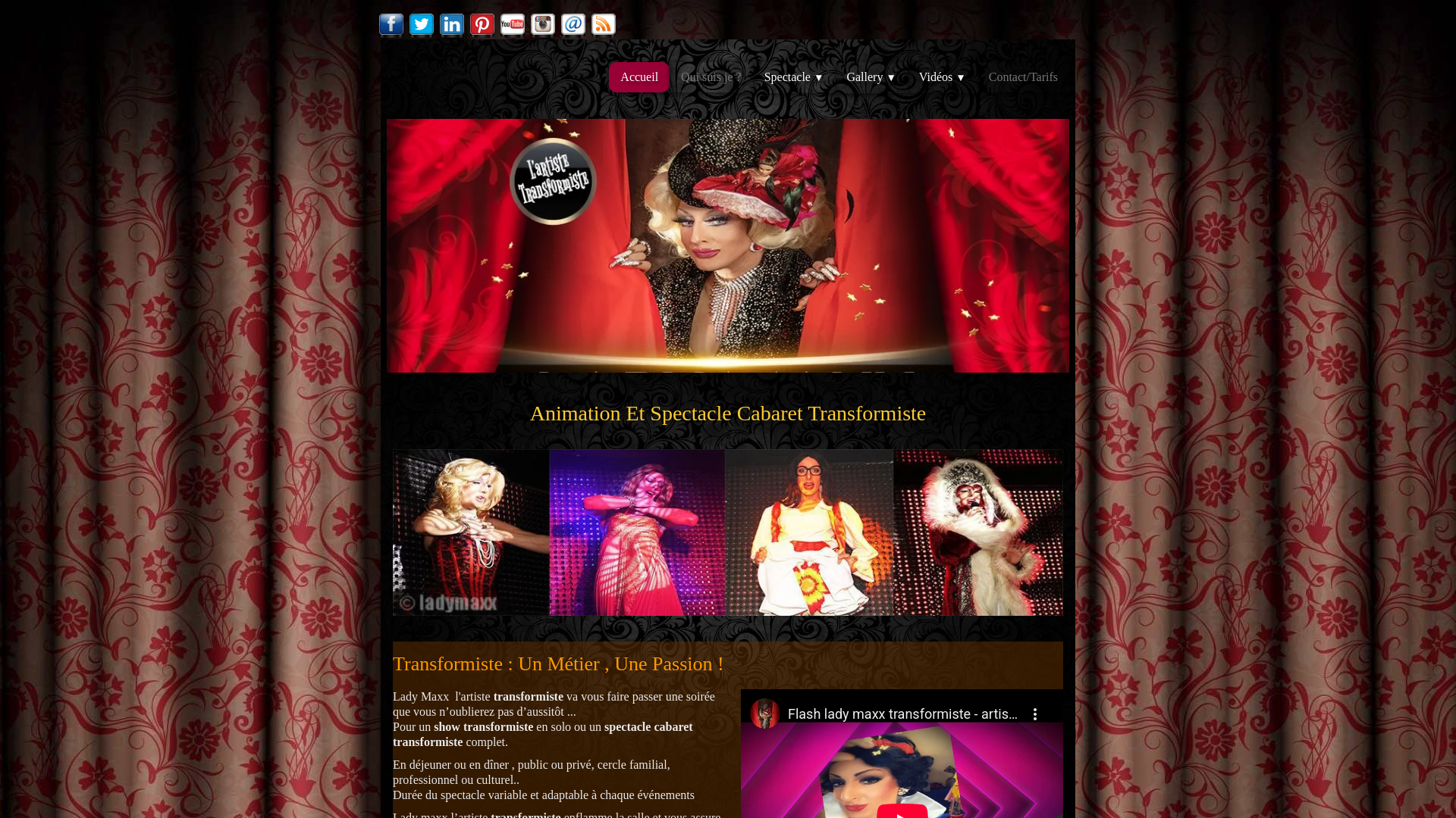 Capture d'écran de Transformise lady maxx l'artiste