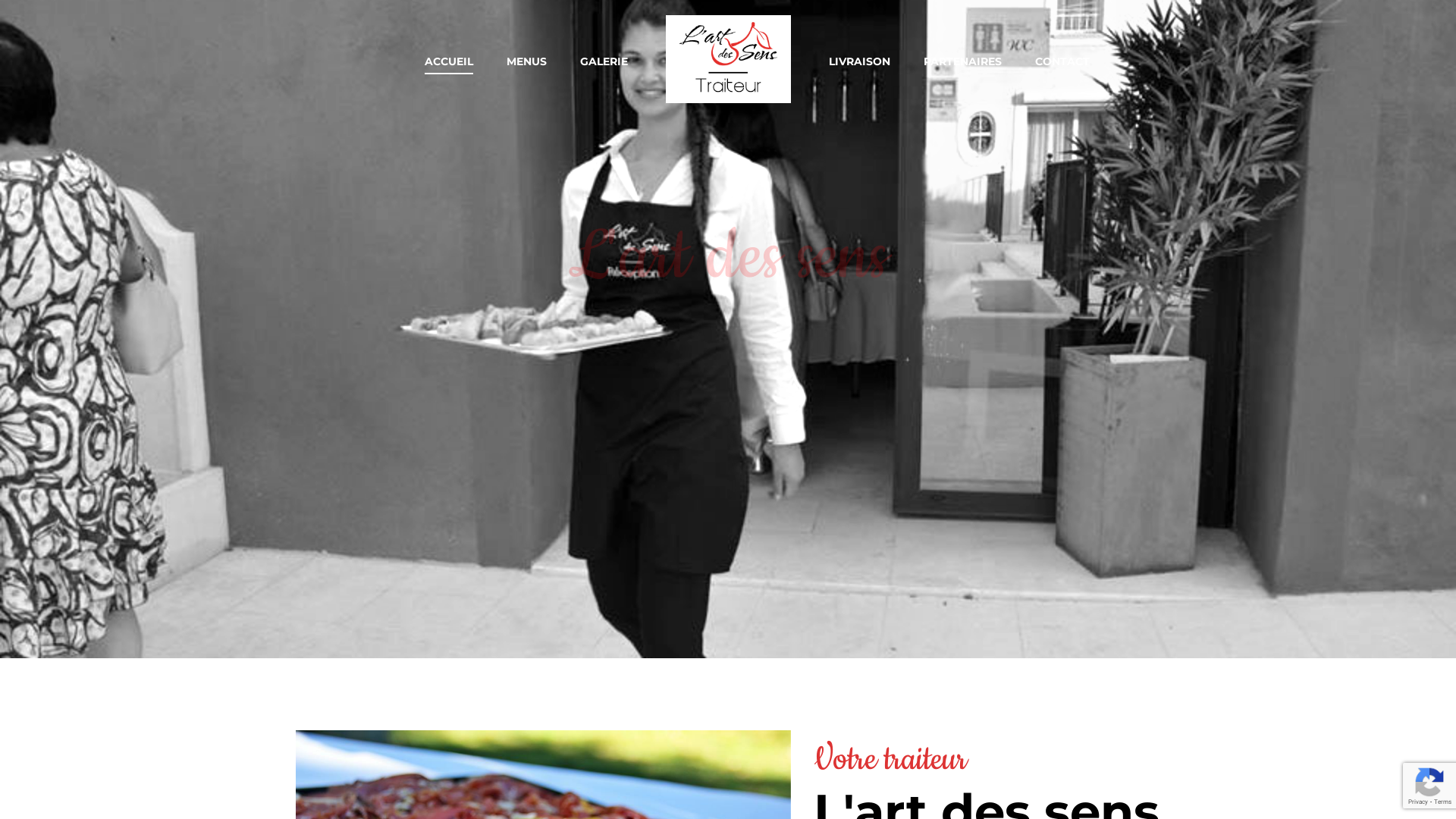 Capture d'écran de Traiteur à Marseille est sa région