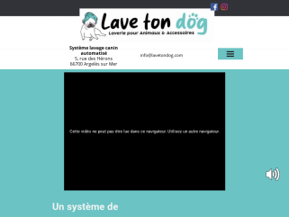 Lave ton dog , toilettage canin self service , Station lavage canin libre service argeles sur mer 
