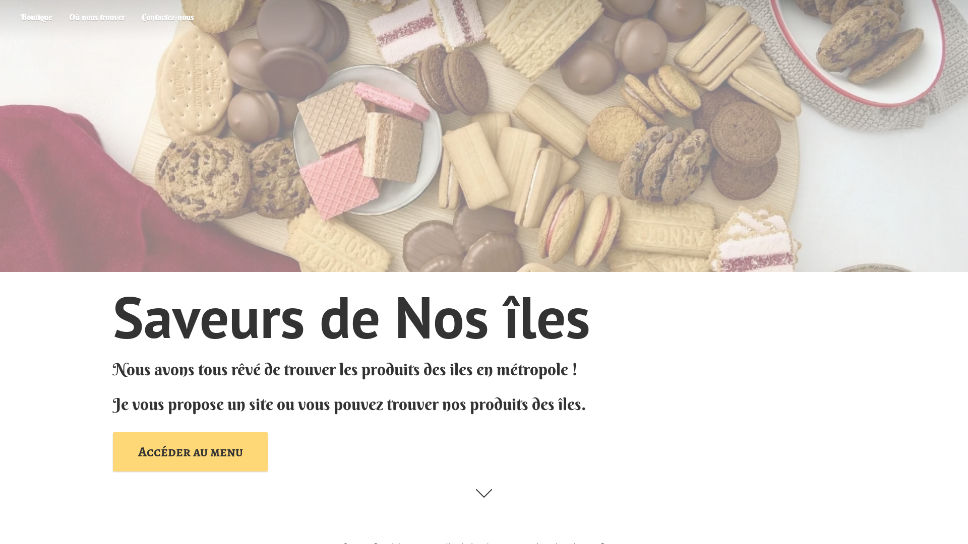 Capture d'écran de Saveurs du pacifique 