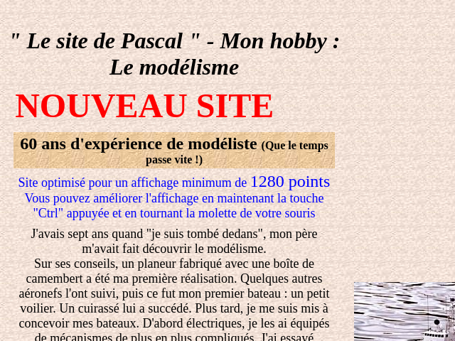 Le site de Pascal