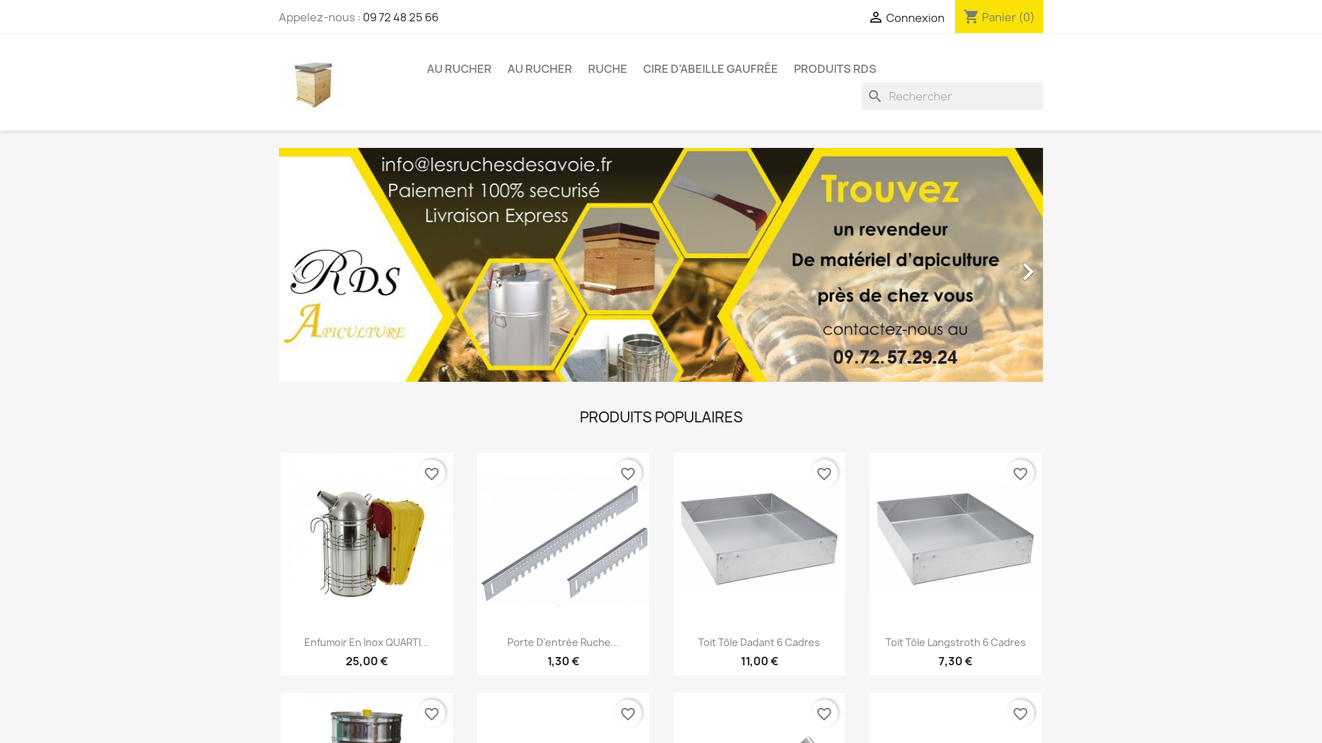 Capture d'écran de Les ruches de Savoie