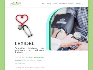LEXIDEL est un blog d’information juridique pour les infirmiers et médecins libéraux