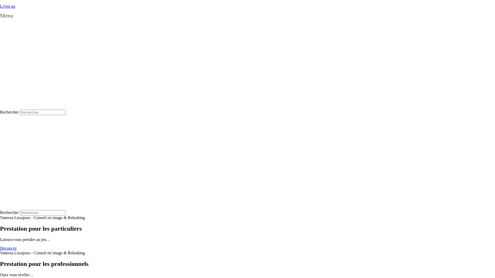 Capture d'écran de Relooking et conseil en image à Limoges