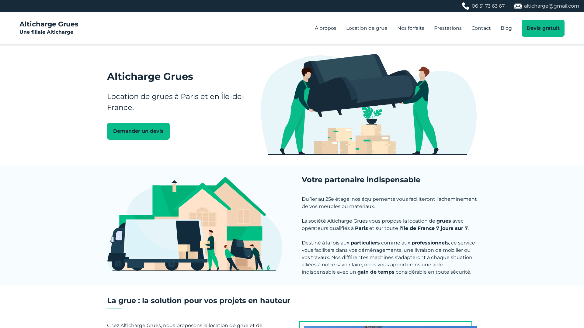 Capture d'écran de Loca monte-meubles