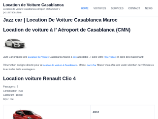 Location De Voiture Casablanca Maroc Aéroport Mohammed V