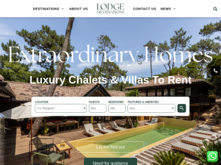 Luxury chalets and villas rentals in Europe