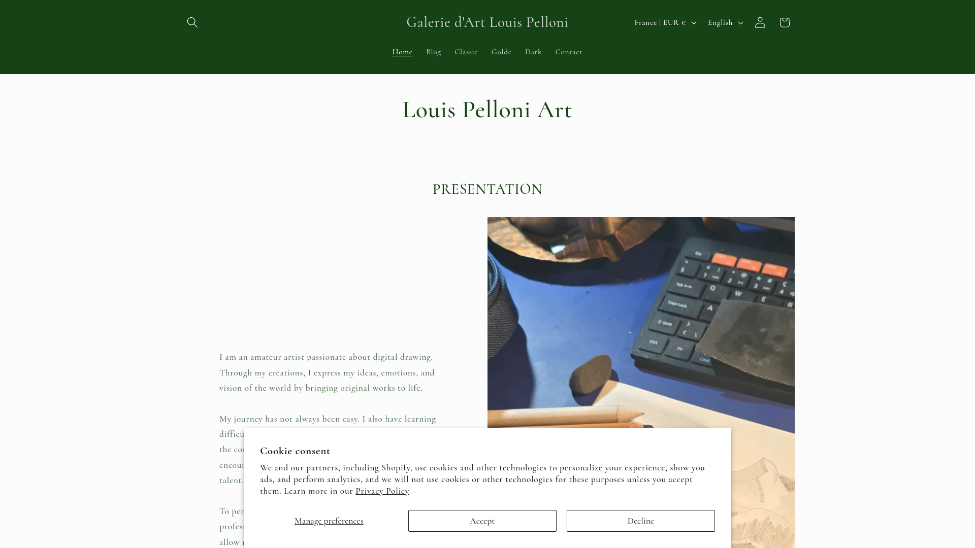Louis Pelloni Art