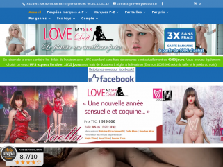 Lovemysexdoll.fr Le plaisir au meilleur prix