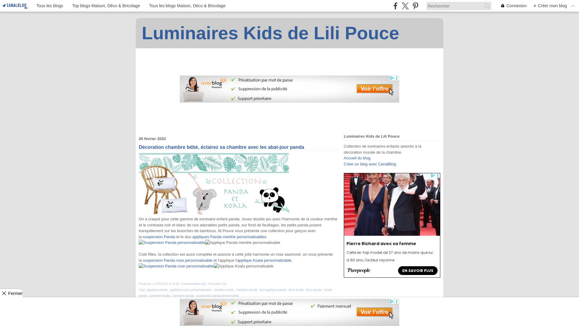 Capture d'écran de Luminaires Kids de Lili Pouce