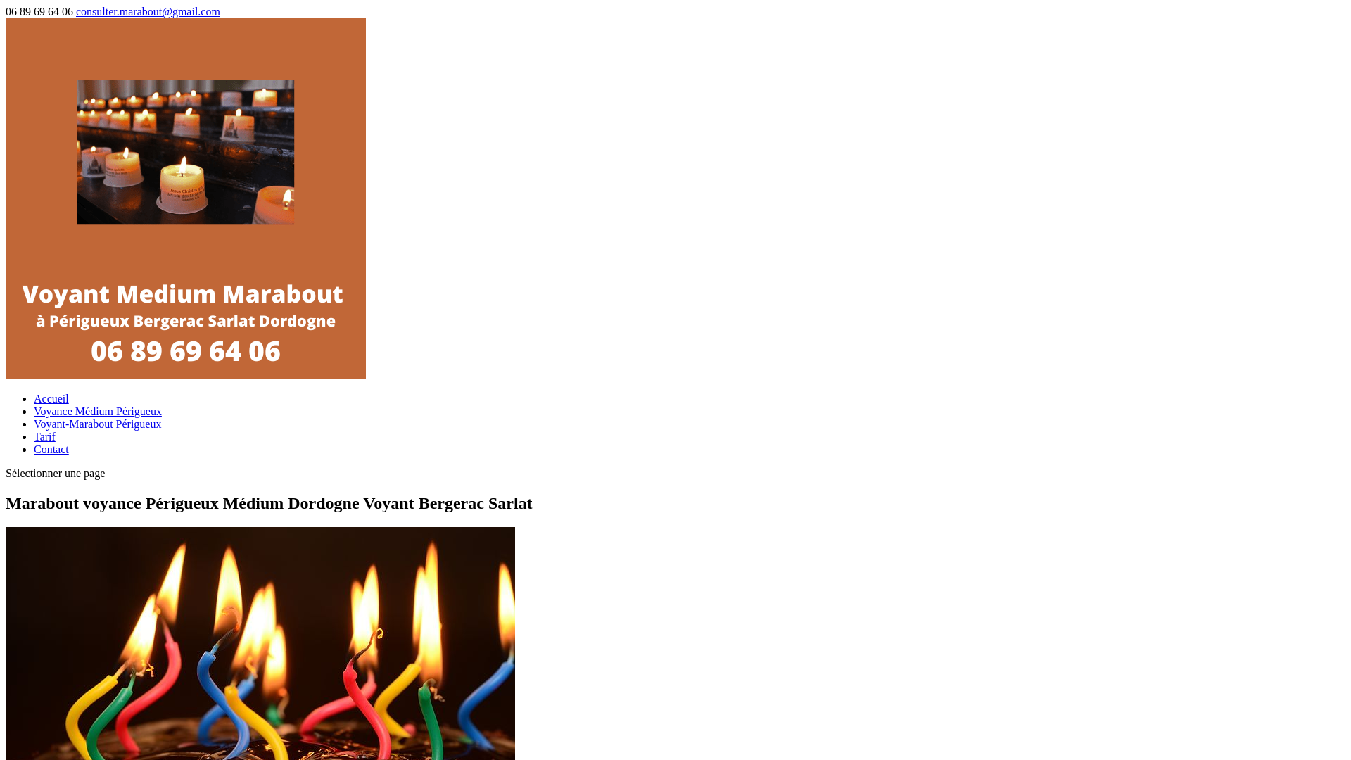 Capture d'écran de Marabout Voyance Périgueux-voyant Medium -24-Bergerac Sarlat