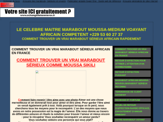 Serieux Africain Vaudou