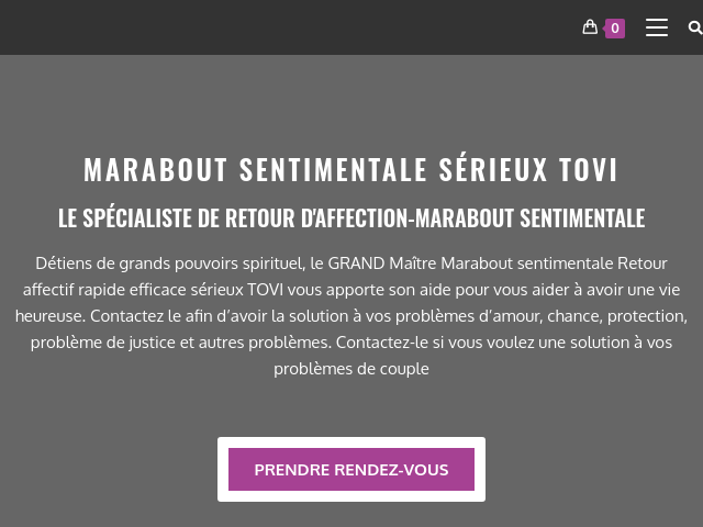 Marabout retour affectif rapide - Marabout sentimentale