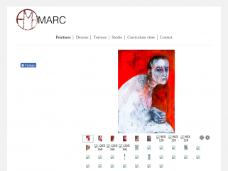 Marc sylvie est une artiste peintre expressionniste.
