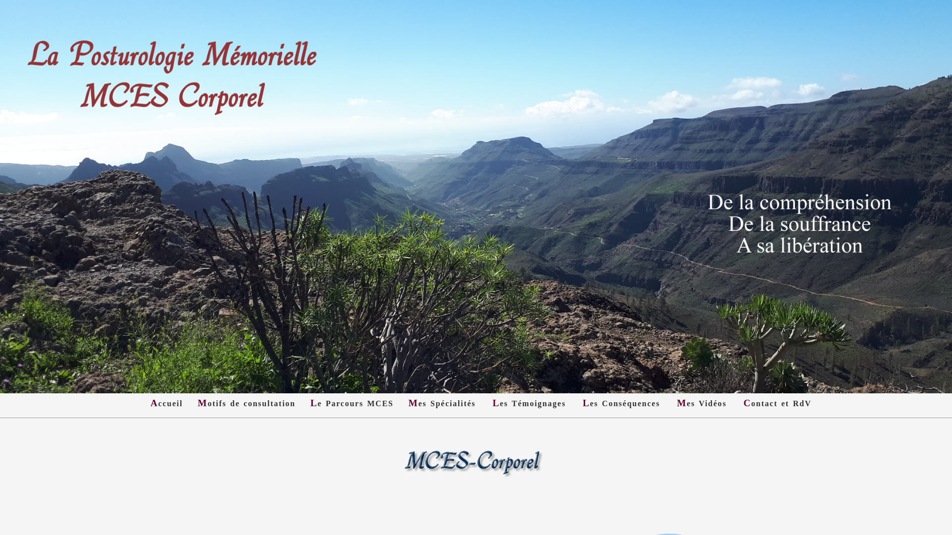 Capture d'écran de MCES-Corporel, douleurs et mémoires