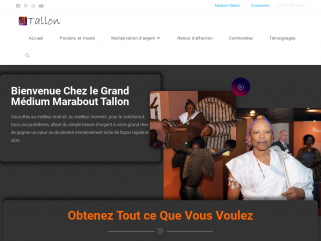 Bienvenue Chez le Grand Médium Marabout Tallon