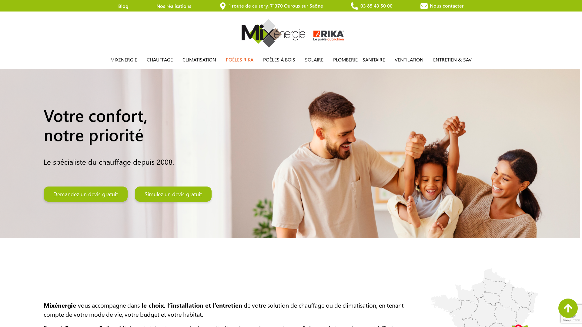 Capture d'écran de Mixenergie