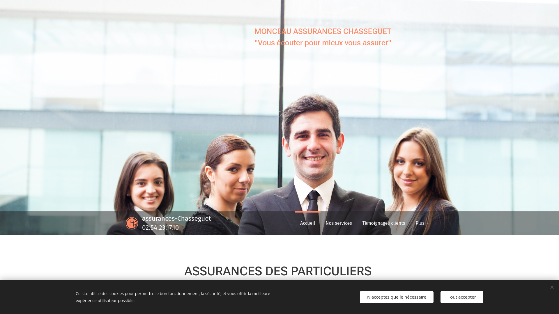 Capture d'écran de ASSURANCES VENDOME 
ASSURANCE VENDOME