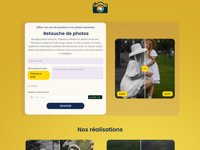 Montage.photos : Retouche et restauration de photos en ligne facile