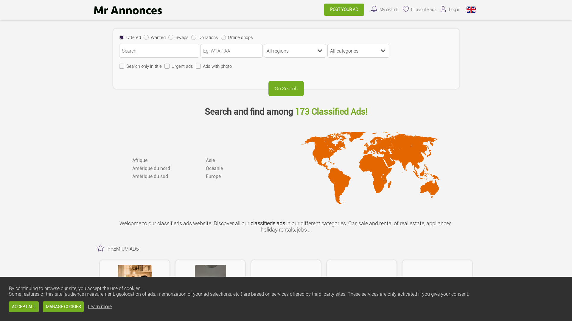 Capture d'écran de Free classifieds ads 