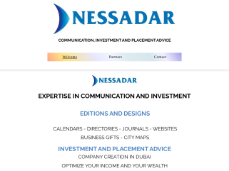 NESSADAR CONSEIL
EXPERTISE EN COMMUNICATION ET INVESTISSEMENT