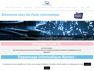 Dépannage informatique internet et multimédia à domicile sur Nantes